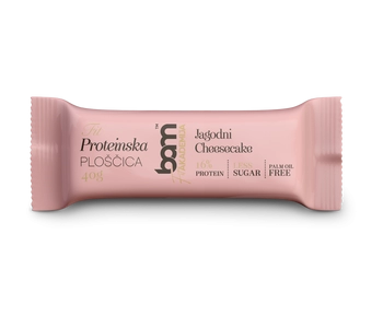 proteinska ploscica s sladilom jagodni cheesecake