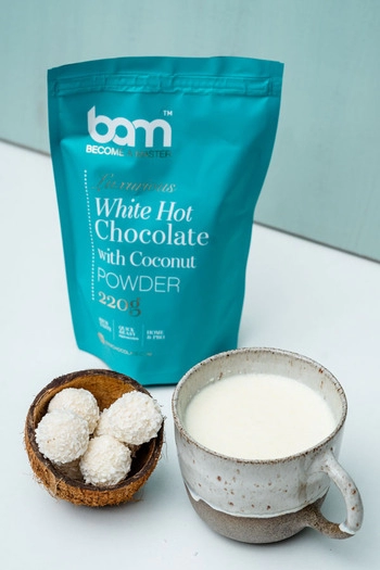 DUO Bela vroča čokolada s kokosom