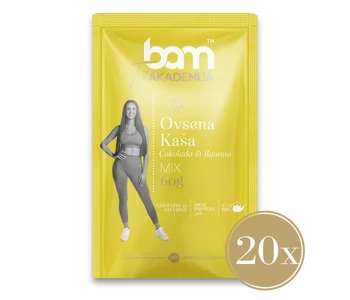 fit zajtrk cokolada in banana 20 kos