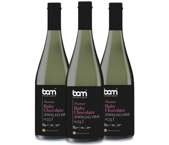 Peneče vino z Ruby čokolado