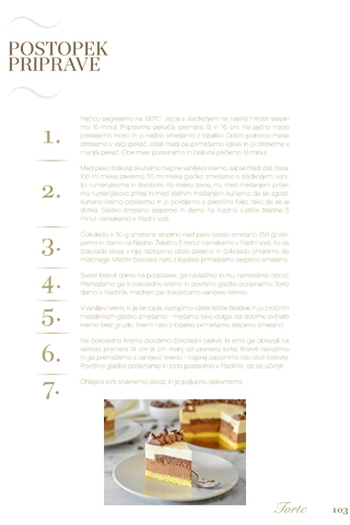 Knjiga receptov: Torte